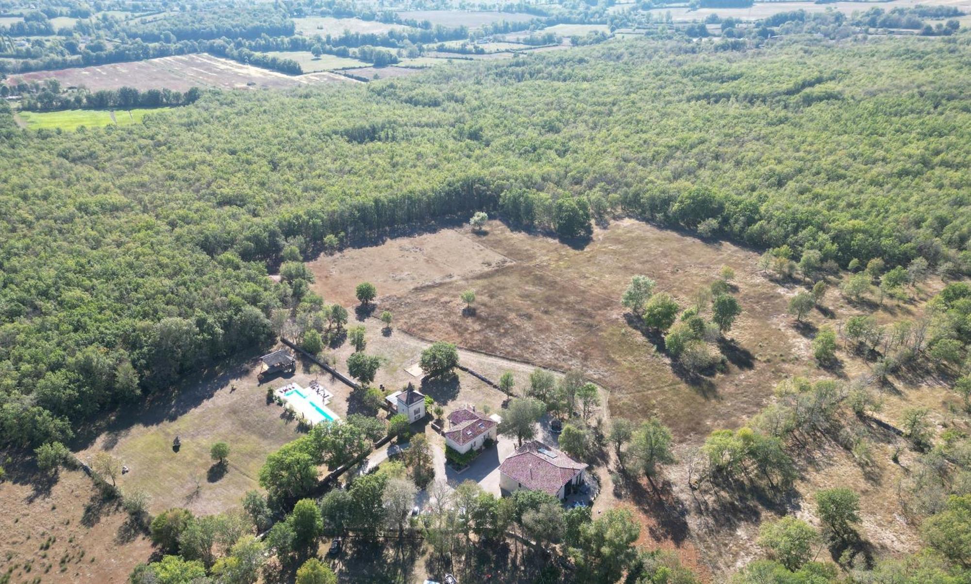 Domaine De Fangal, Pgeonnier 2P, Maison 8P - Piscine 25M - Gites Climatises Septfonds エクステリア 写真
